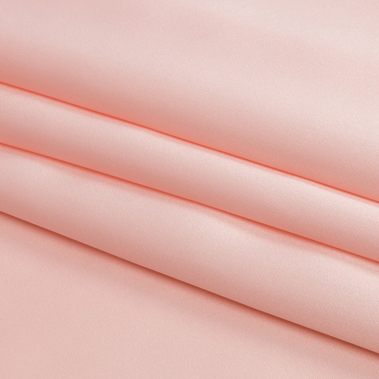 1 Yard Veiled Rose Silk Charmeuse 44" Wide Luxury Fabric for Dresses, Gowns & Blouses